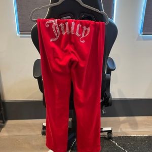Brand New Juicy Couture Size small/xs red track suit